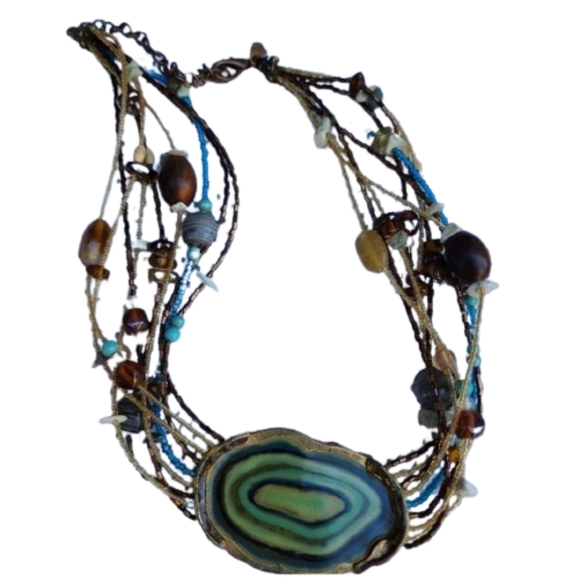 Chico's Jewelry - Chico's Vintage‎ Multi media necklace